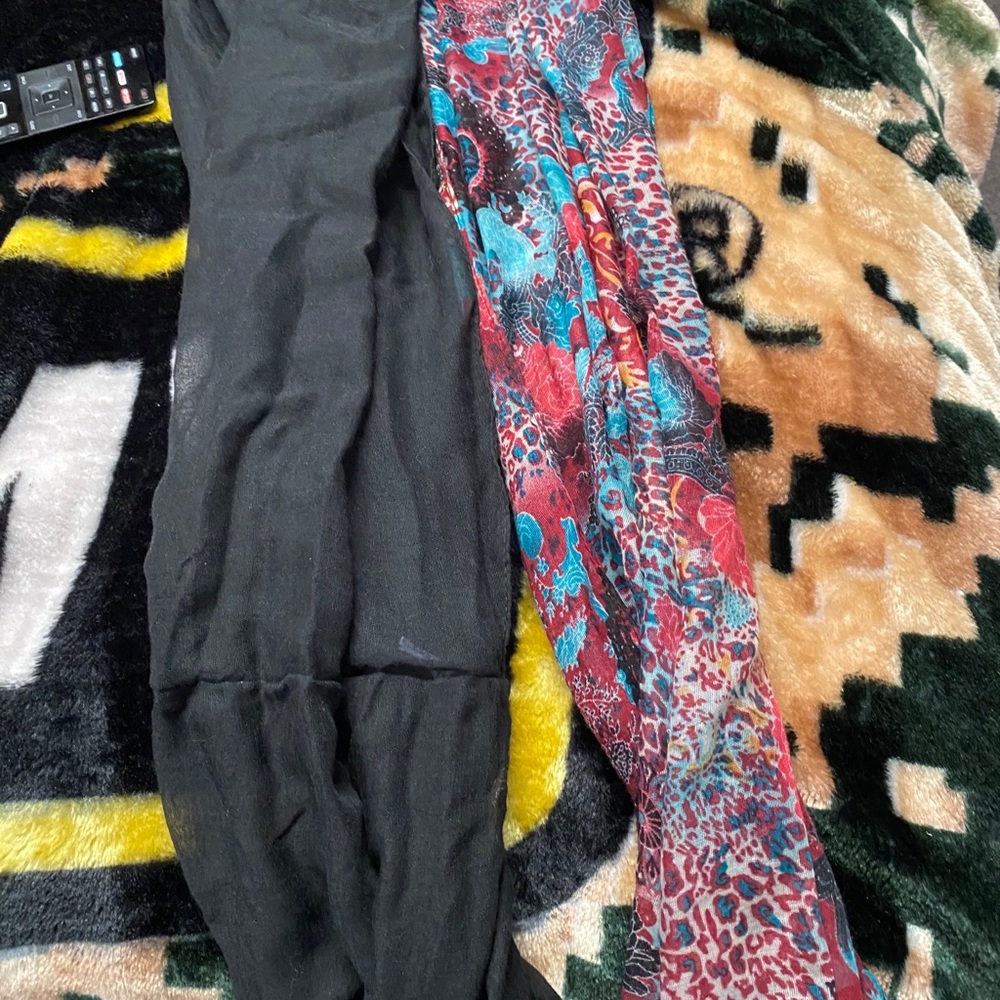 Set of infinity scarves